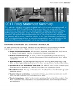 2017 Proxy Statement Summary