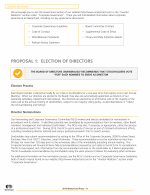 Proposal 1: Election of Directors