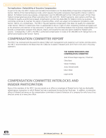 Compensation Committee Report
