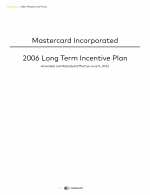Appendix C: Mastercard Incorporated 2006 Long-Term Incentive Plan, as Amended and Restated
