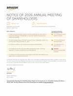 Notice of 2026 Annual Meeting of Shareholders