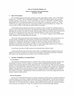- Notes to Consolidated Financial Statements