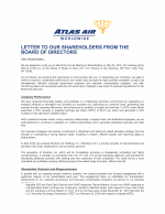 Letter to Our Shareholders from the Board of Directors