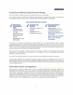 - Disciplined and Balanced Capital Allocation Strategy