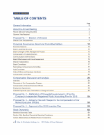 Table of Contents