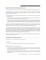 Board Oversight of Risk Management Process