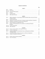 Table of Contents