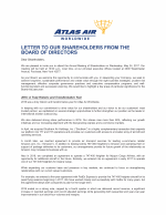 Letter to Our Shareholders from the Board of Directors