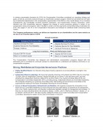 - Strong, Well-Balanced Corporate Governance Practices