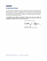 Other Matters