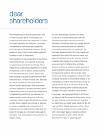 Letter to Shareholders