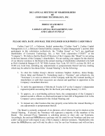 Proxy Statement