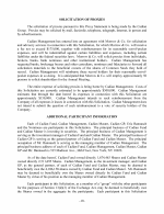 Solicitation of Proxies