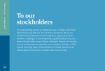 To our stockholders