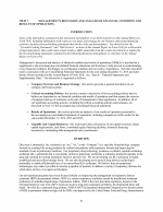 7. Management's Discussion and Analysis of Financial Condition and Results of Operations