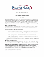 Proxy Statement Annual Meeting of Stockholders