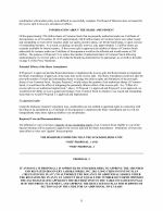 Information About the Share Amendment