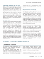    Section 3: Competitive Market Practices