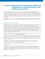 Proposal 2: Appointment of Independent Auditor and Authorization of Audit Committee to Set Auditor Remuneration