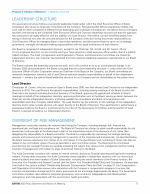 - Leadership Structure