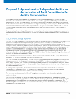 Proposal 3: Appointment of Independent Auditor and Authorization of Audit Committee to Set Auditor Remuneration