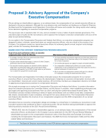 Proposal 3: Advisory Approval of the Company's Executive Compensation