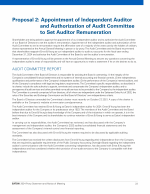 Proposal 2: Appointment of Independent Auditor and Authorization of Audit Committee to Set Auditor Remuneration