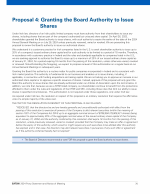 Proposal 4: Granting the Board Authority to Issue Shares