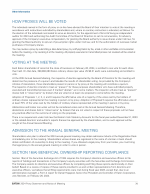 - How Proxies Will Be Voted