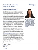 Letter from Independent Chair of the Board