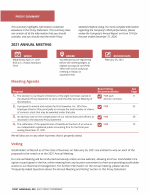 Proxy Summary