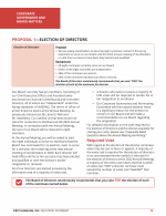 Proposal 1 - Election of Directors
