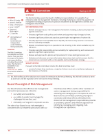 - Board Oversight of Risk Management