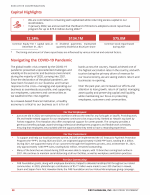 - Capital Highlights