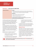 Proposal 1 - Election of Directors