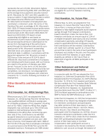 - Other Benefits and Retirement Plans