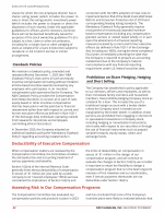 - Deductibility of Executive Compensation