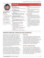 Board of Directors, Committees and Governance