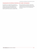 - Compensation Committee Interlocks and Insider Participation