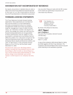 - Information Not Incorporated by Reference