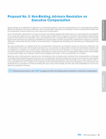 Proposal No. 3: Non-Binding, Advisory Resolution on Executive Compensation