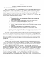 - Notes to Consolidated Financial Statements