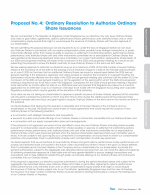 Proposal No. 4: Ordinary Resolution to Authorize Ordinary Share Issuances