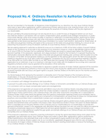 Proposal No. 4: Ordinary Resolution to Authorize Ordinary Share Issuances