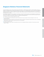 Singapore Statutory Financial Statements