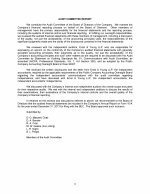 Audit Committee Report