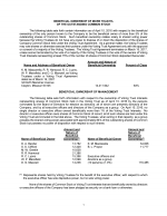 Beneficial Ownership of More than 5% of the Outstanding Common Stock