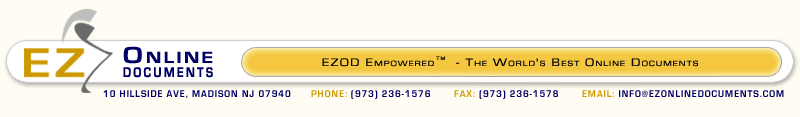 EZOD Empowered - The World's Best Online Documents