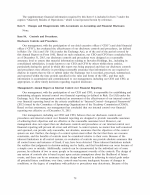 9. Changes in and Disagreements with Accountants on Accounting and Financial Disclosure