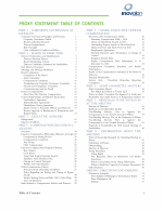 Table of Contents